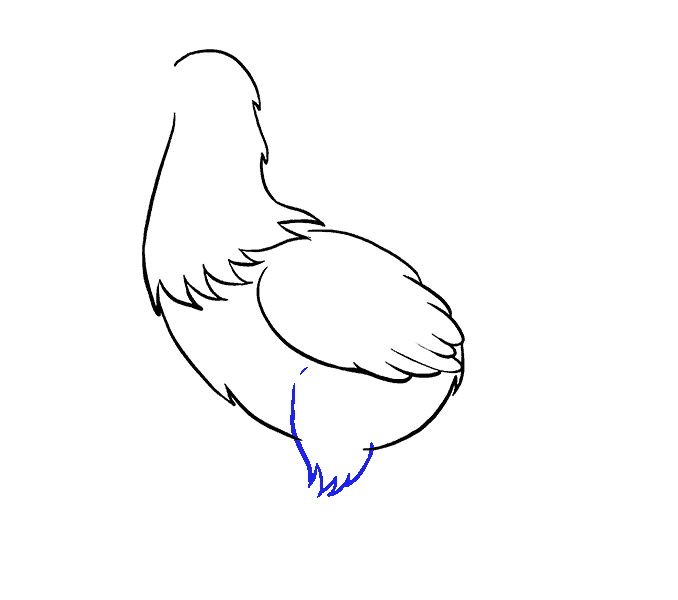 Dibujos de Pollo - Cómo dibujar Pollo paso a paso