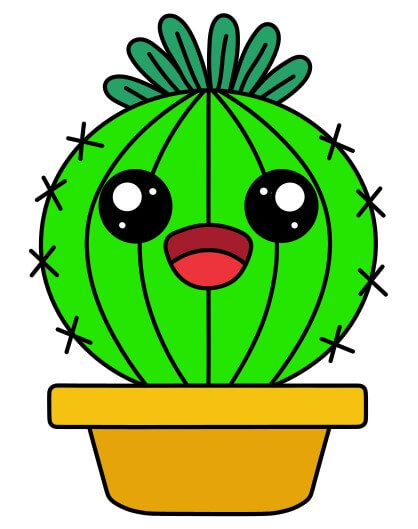 dibujos de 10-Cactus-4