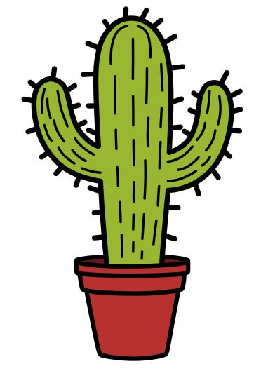 dibujos de 11-Cactus-2