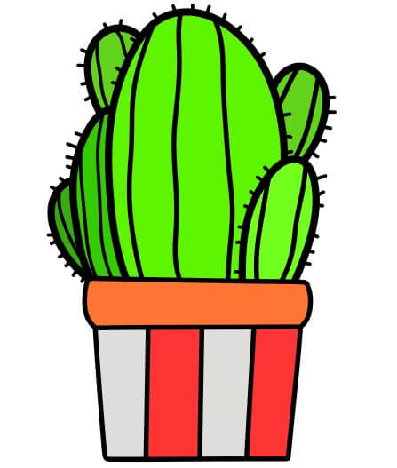 dibujos de 11-Cactus-6