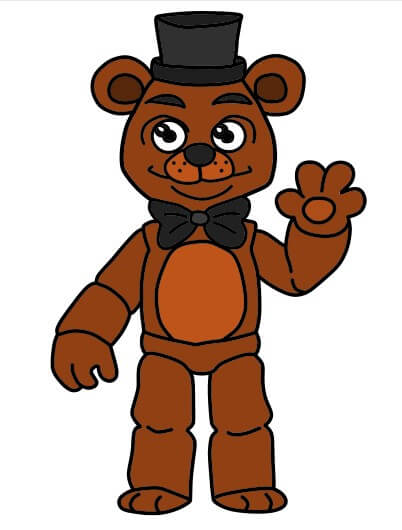 dibujos de Freddy-Fazbear-2-11