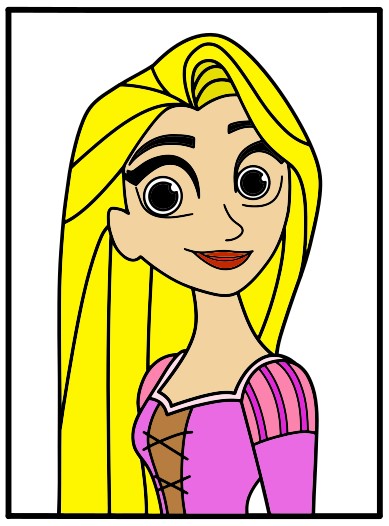 dibujos de Rapunzel-1-9