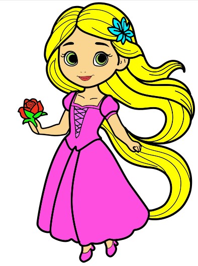 dibujos de Rapunzel-2-11