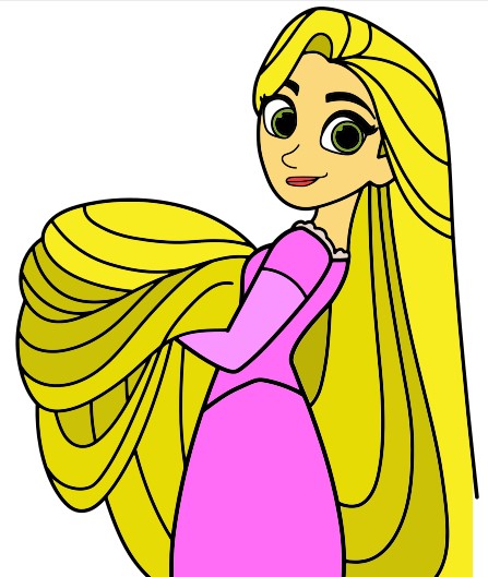 dibujos de Rapunzel-4-10