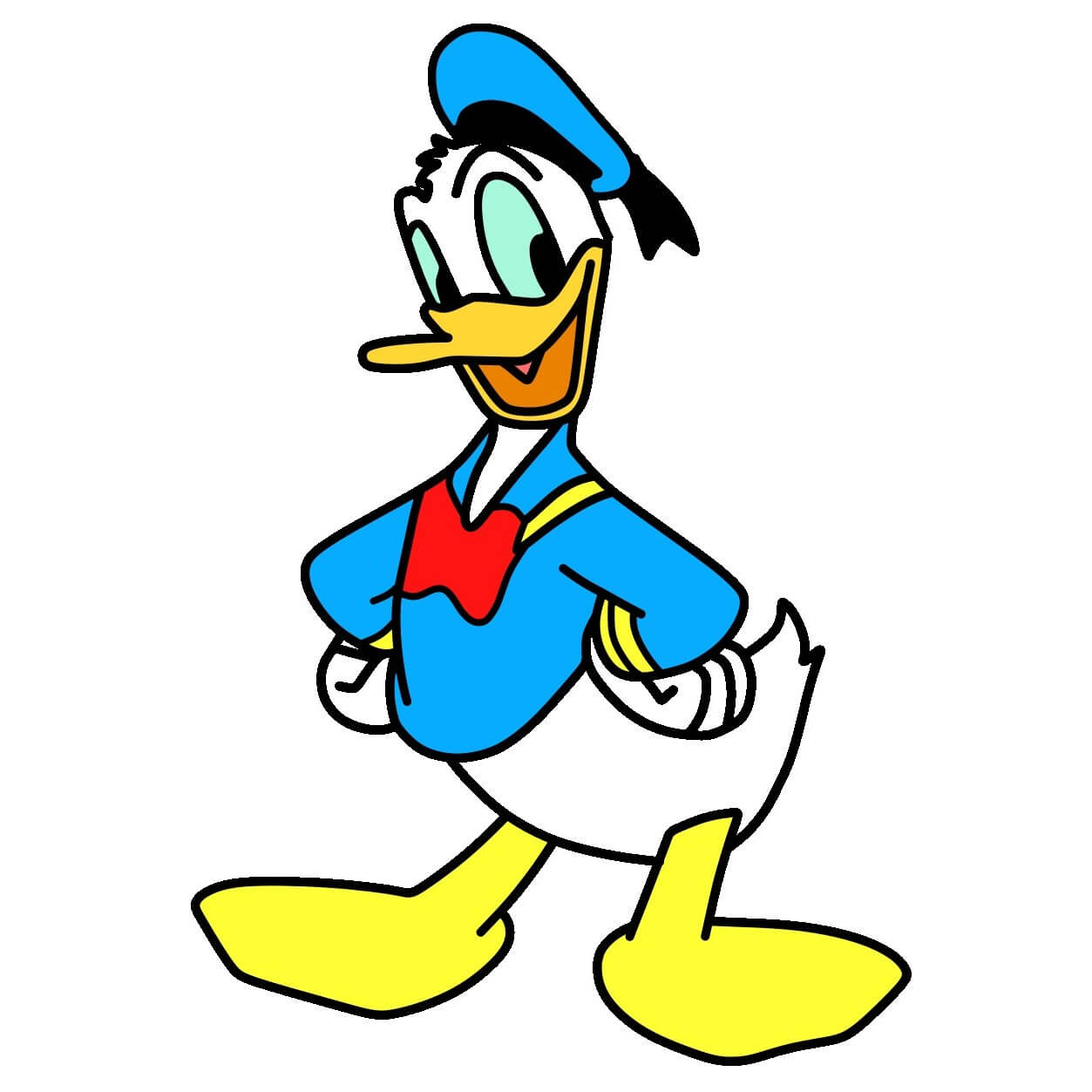 dibujos de Donald-Duck-10