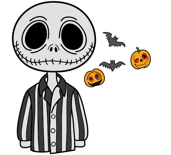 dibujos de Jack-Skellington-7-11