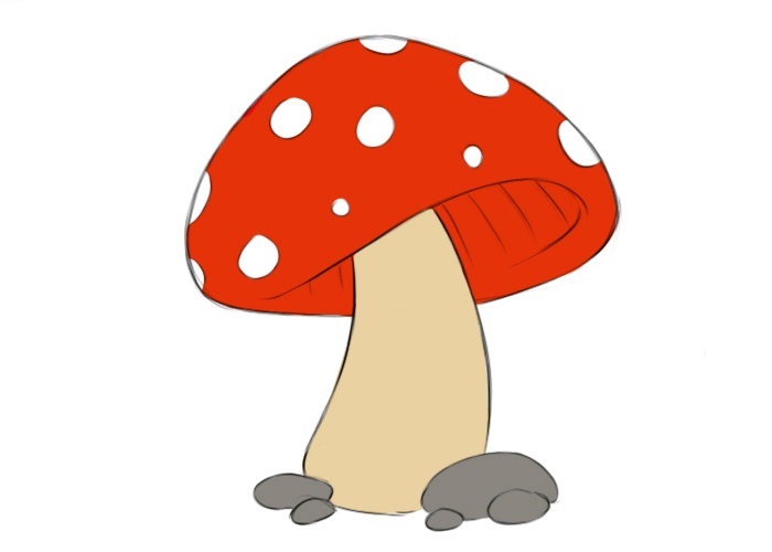 dibujos de Mushroom-2-5