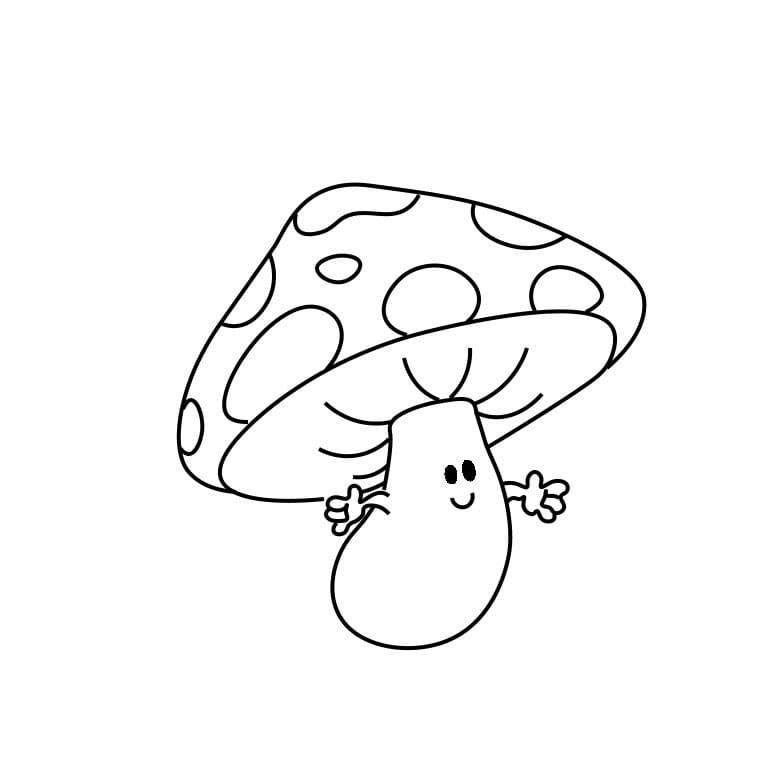 dibujos de Mushroom-3