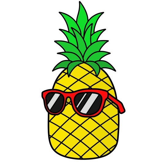 dibujos de Pineapple-2-6