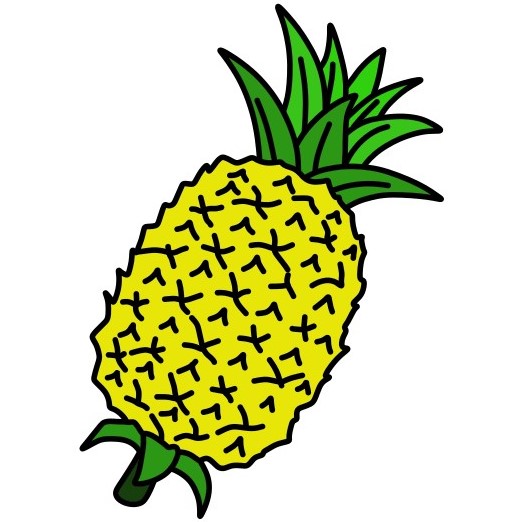 dibujos de Pineapple-5-5