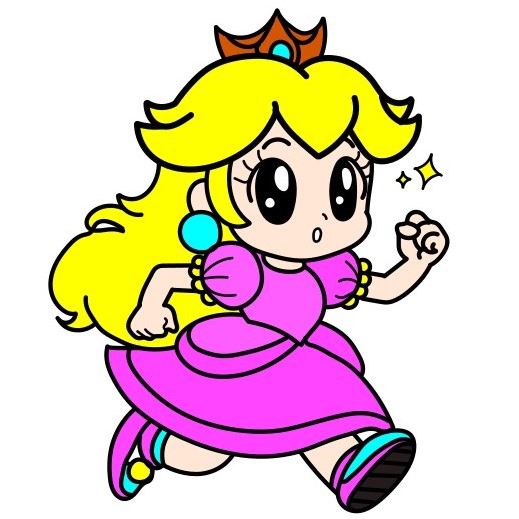 dibujos de Princess-Peach-5-10