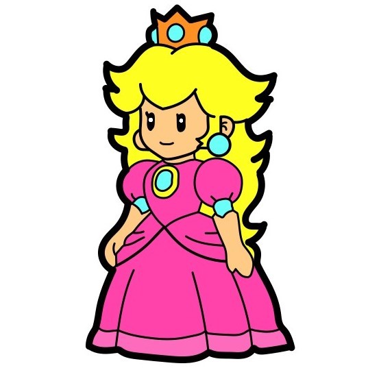 dibujos de Princess-Peach-6-11