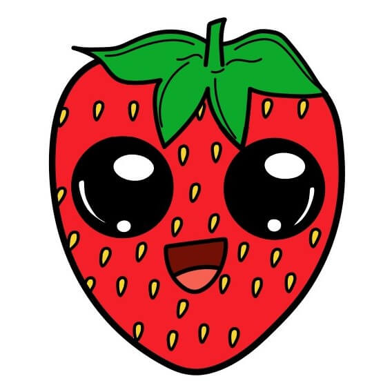 dibujos de Strawberry-2-8