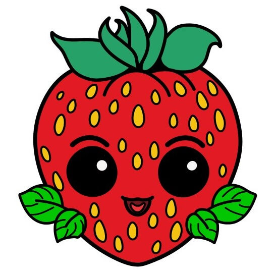 dibujos de Strawberry-5-7