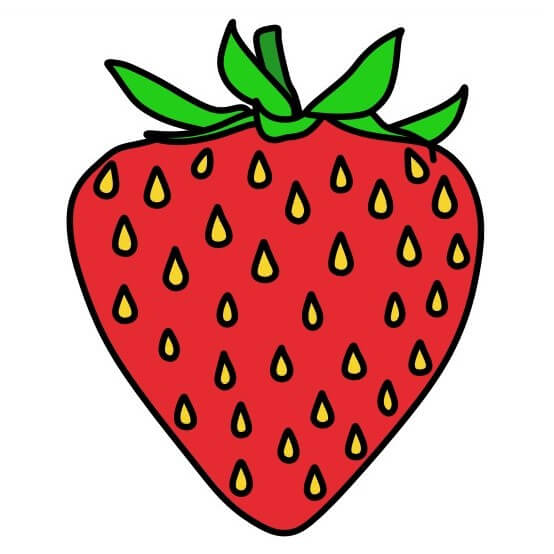 dibujos de Strawberry-6-5