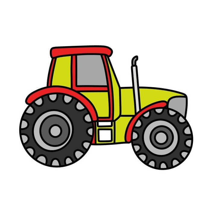 dibujos de Tractor