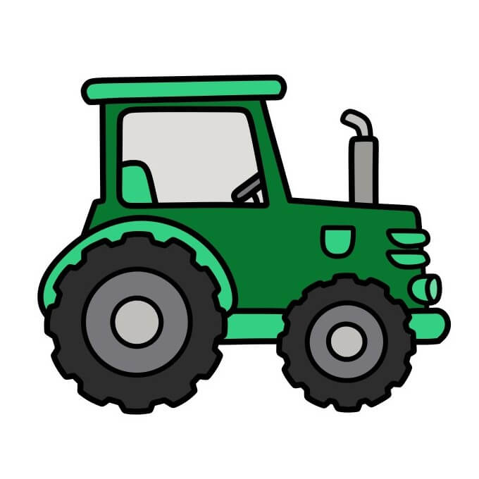 dibujos de Tractor-2-9