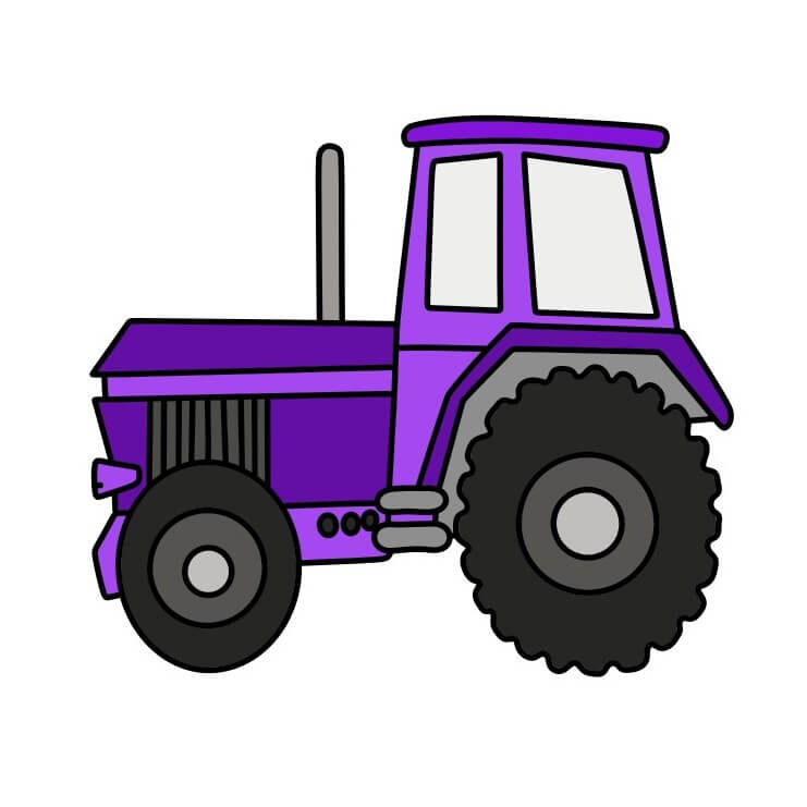 dibujos de Tractor-4-12