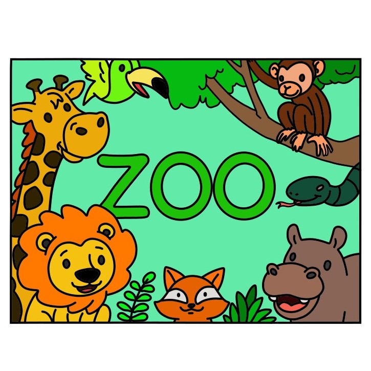 dibujos de Zoológico