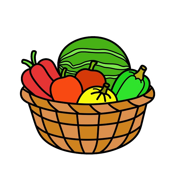 dibujos de Fruit basket 2 (8)