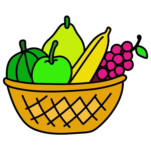 dibujos de Fruit basket 3 (8)