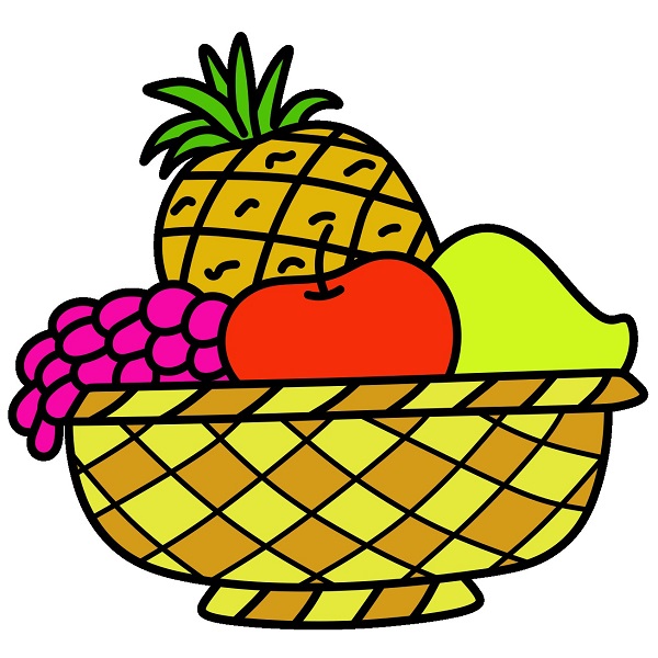 dibujos de Fruit basket 6 (8)