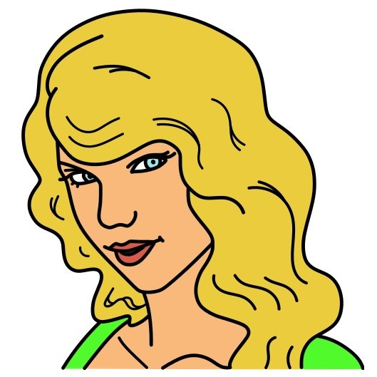 dibujos de Taylor swift 1 (10)