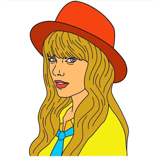 dibujos de Taylor swift 3 (11)