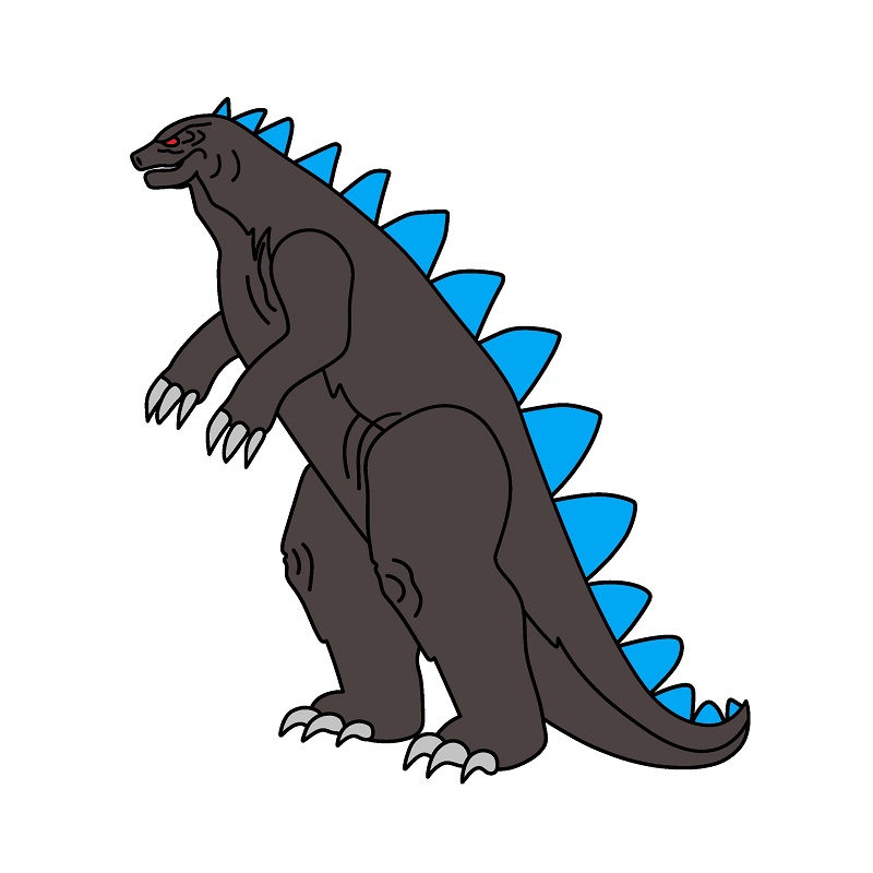 dibujos de Godzilla 2 (9)