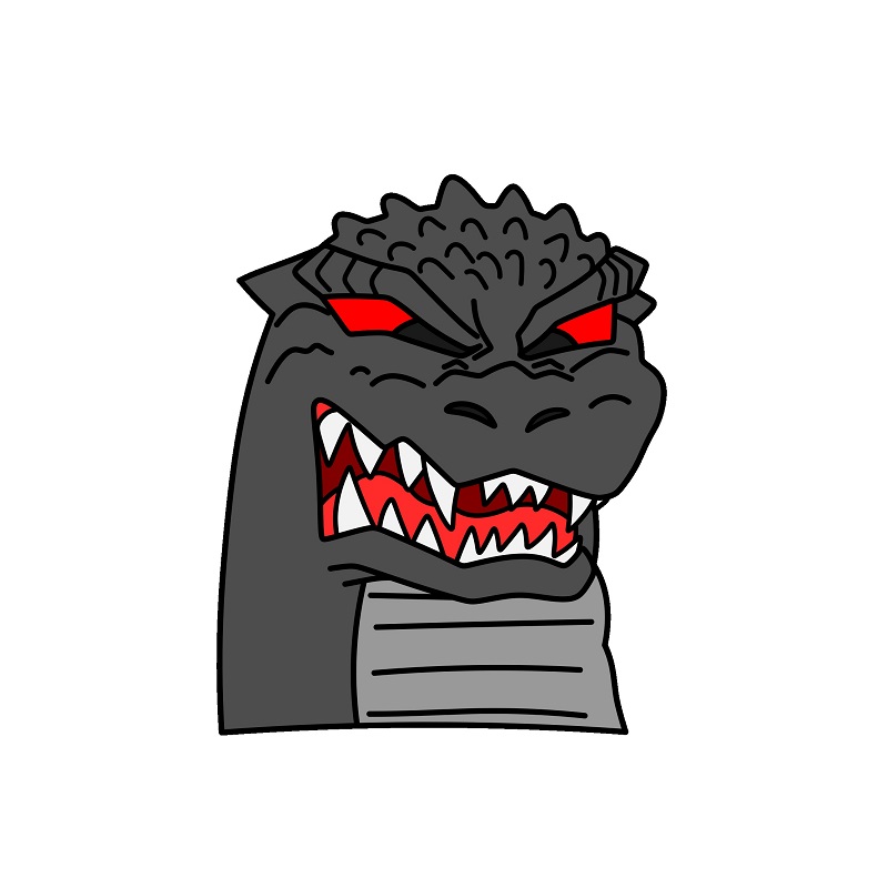 dibujos de Godzilla 3 (9)