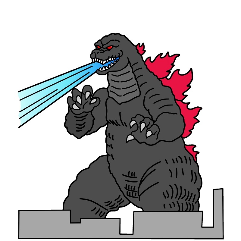 dibujos de Godzilla 4 (11)