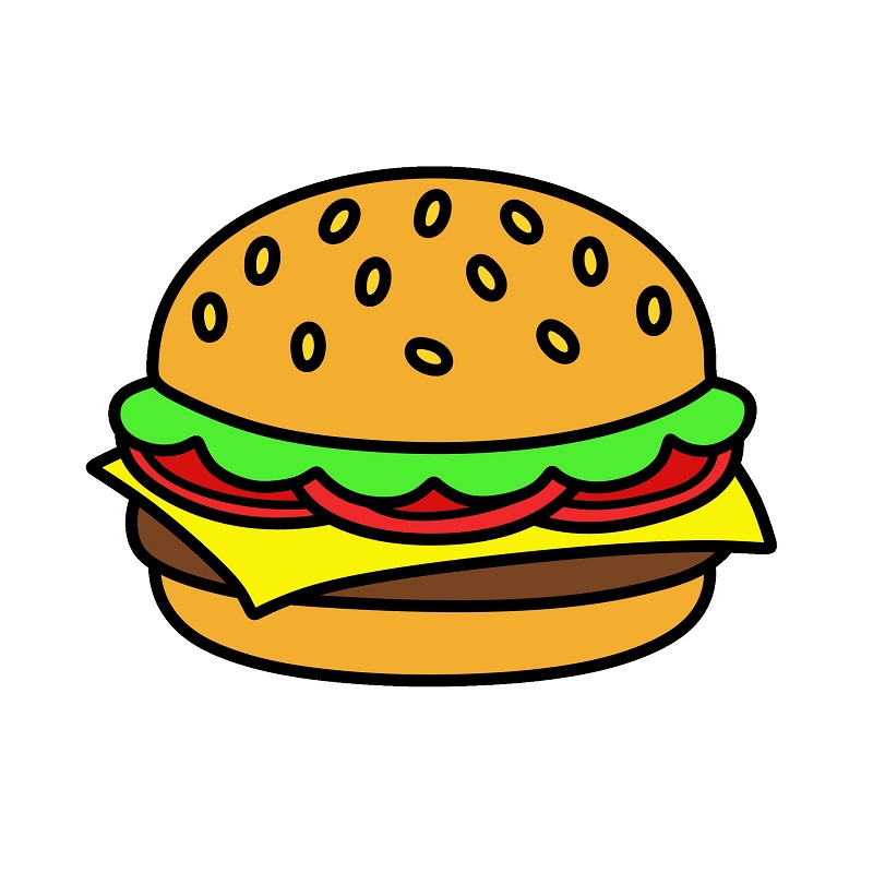 dibujos de Hamburger 2 (8)