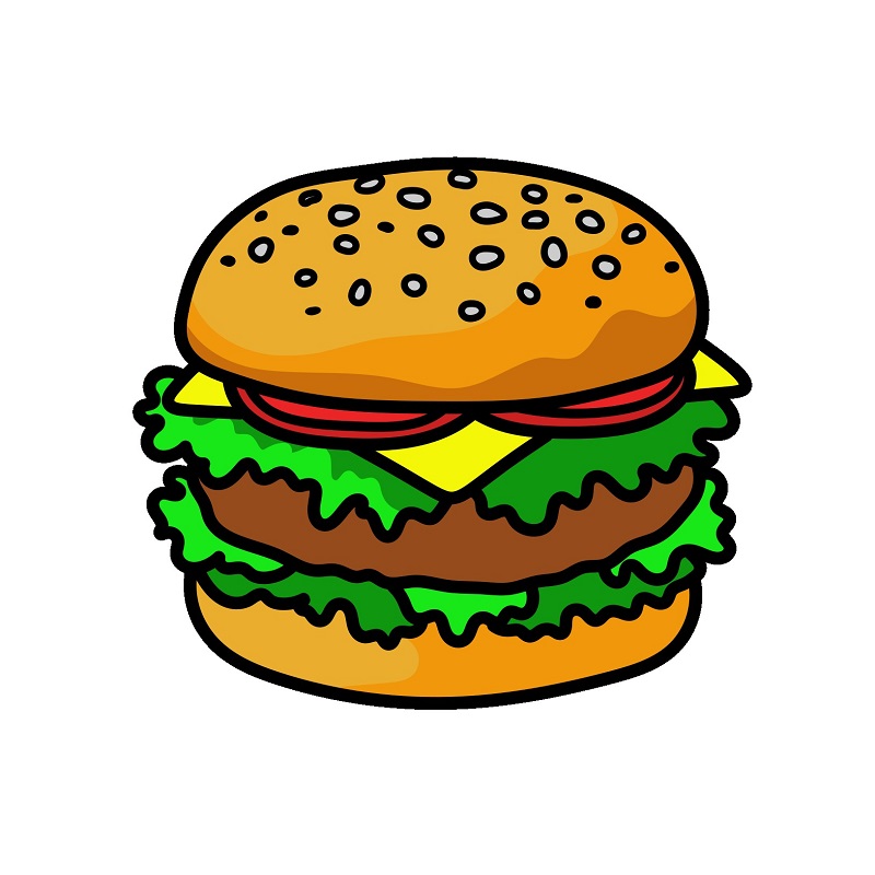 dibujos de Hamburguesa