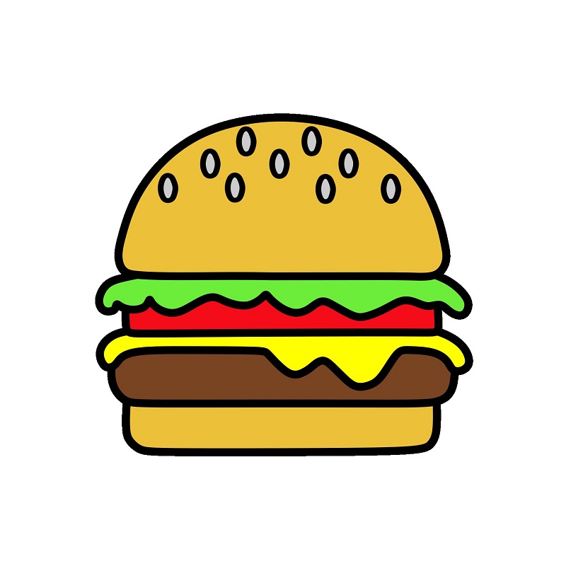 dibujos de Hamburger 6 (8)