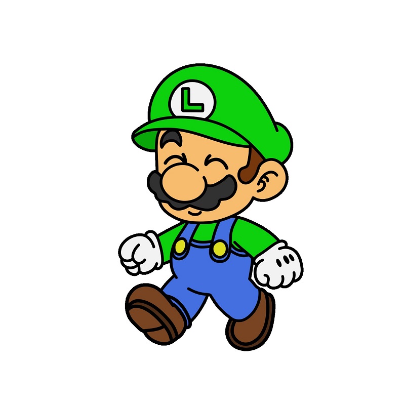 dibujos de Luigi 4 (9)