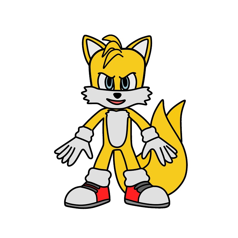 dibujos de Tails 2 (11)