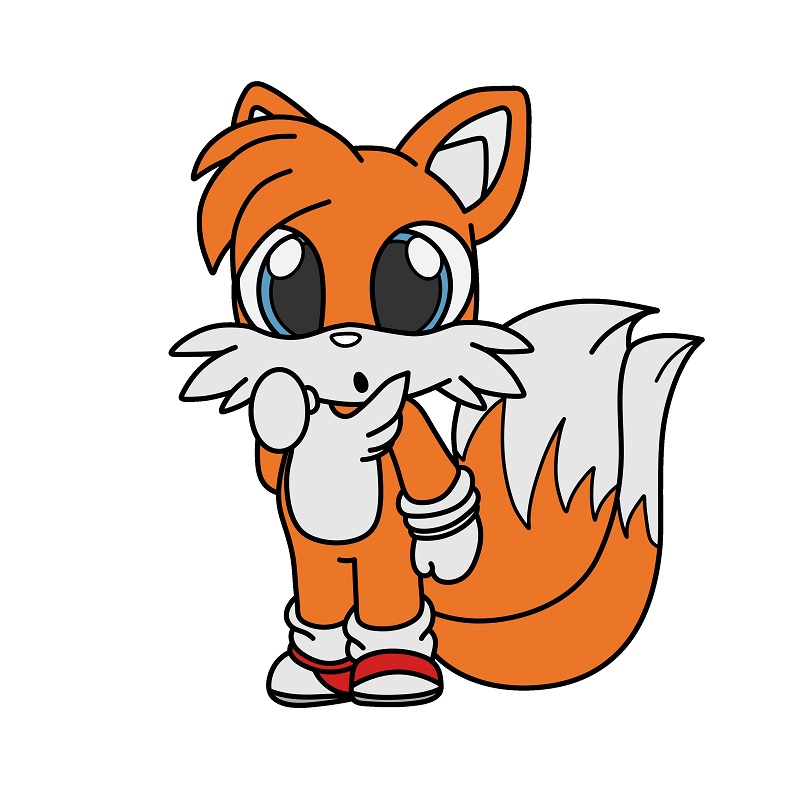 dibujos de Tails 5 (10)