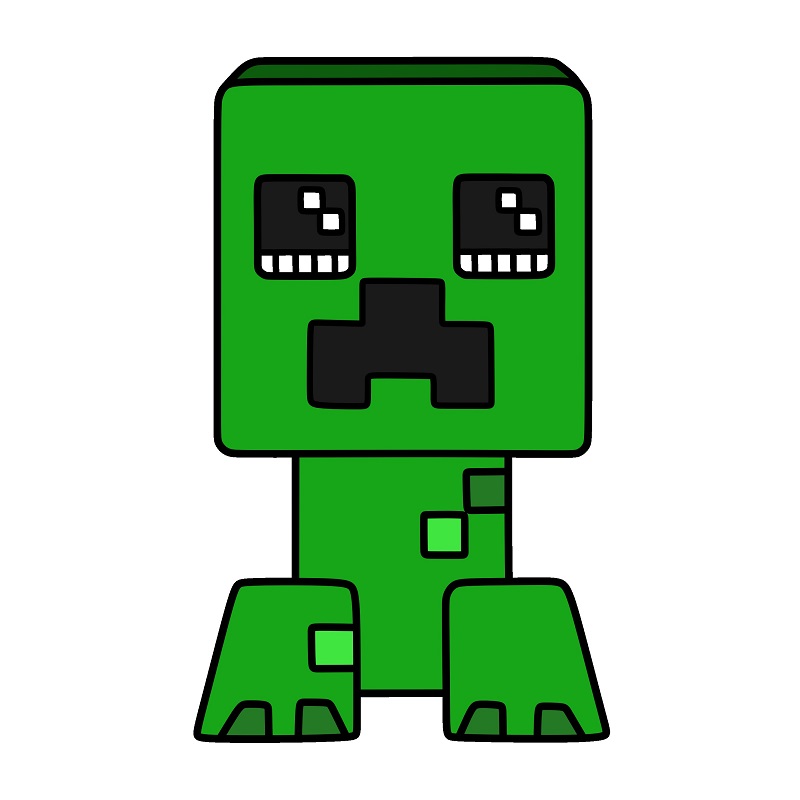 dibujos de Creeper 2 (8)