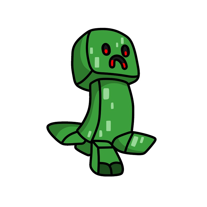 dibujos de Creeper 3 (6)