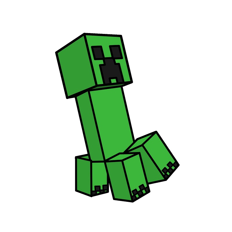 dibujos de Creeper 4 (7)