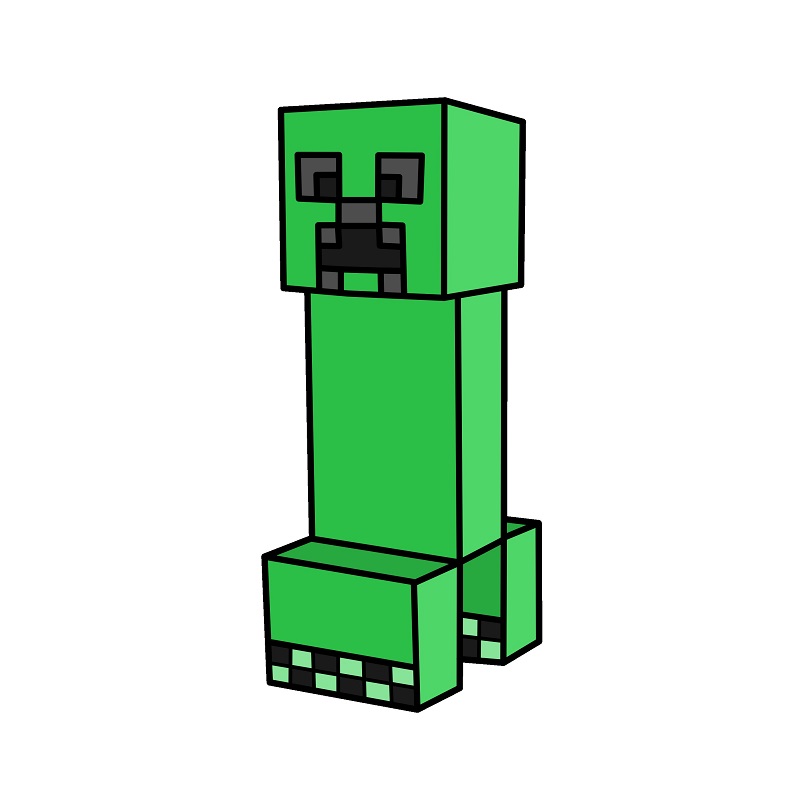 dibujos de Creeper 5 (8)