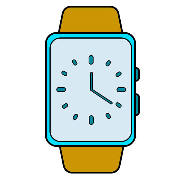 dibujos de Reloj de Pulsera 2-7
