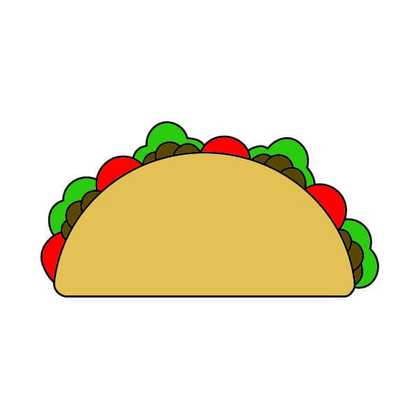 dibujos de Taco 3-5