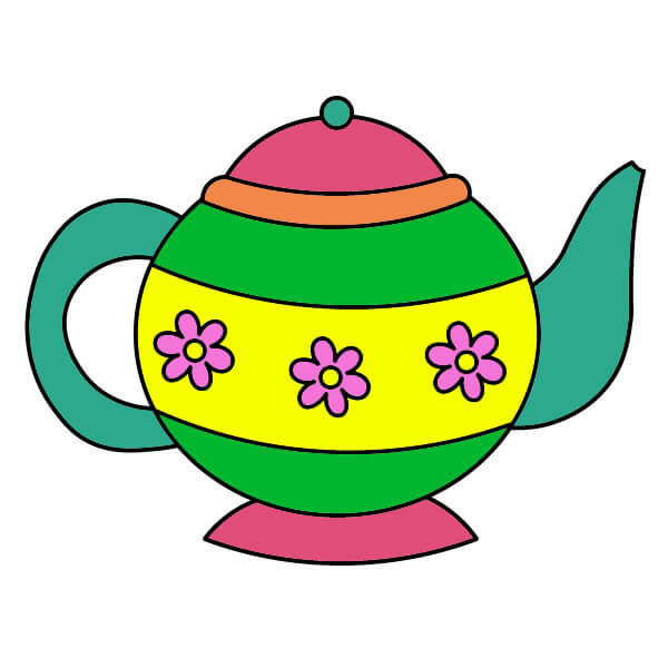 dibujos de Tetera 4-9