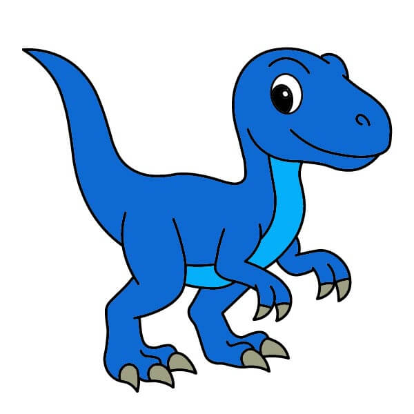 dibujos de Velociraptor 2-13