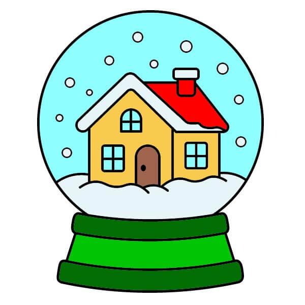 dibujos de Bola de nieve 2-10