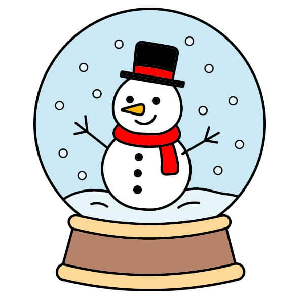 dibujos de Bola de nieve 4-11