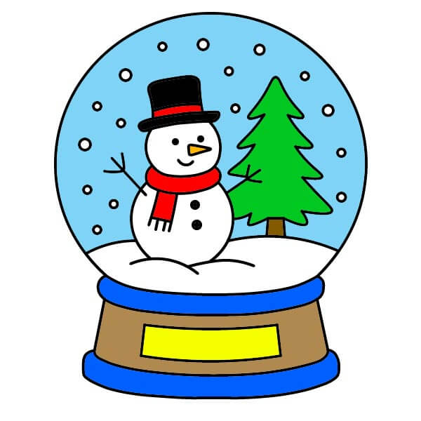 dibujos de Bola de nieve 6-10