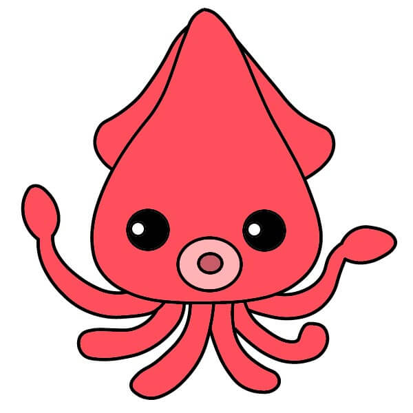 dibujos de Calamar