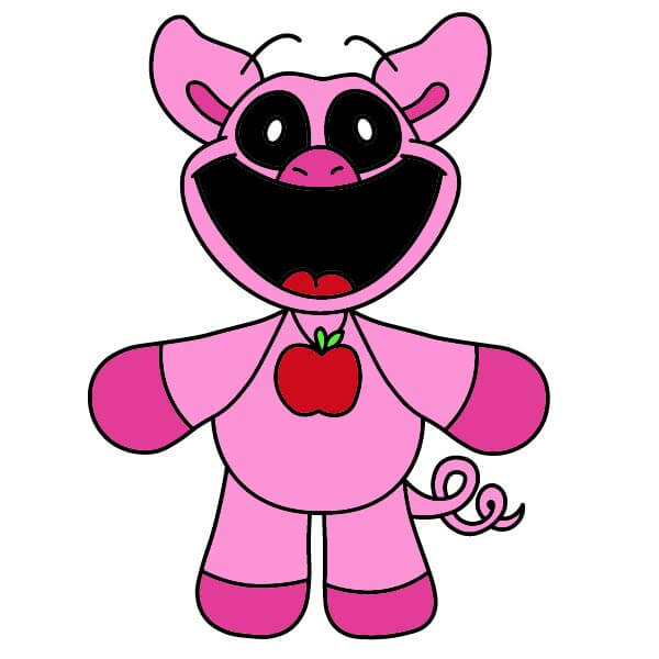 dibujos de Smiling Critters PickyPiggy 11